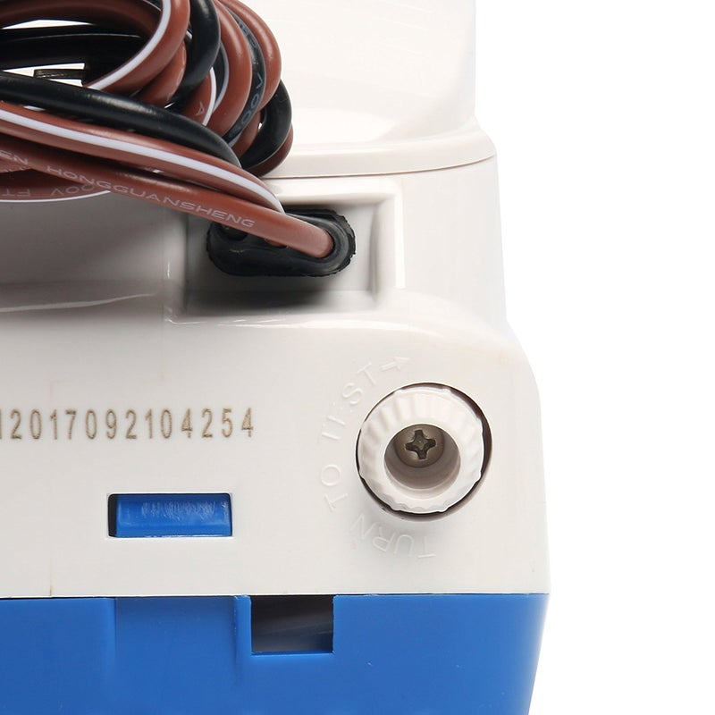 Amarine Made Automatic Submersible 1100GPH Boat Bilge Water Pump 12V 3.8A Auto with Float Switch-1-1/8 inch (29mm) Outlet Hole Dia - Image 3